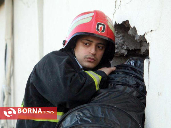 آتش سوزی فروشگاه هپی لند در رشت