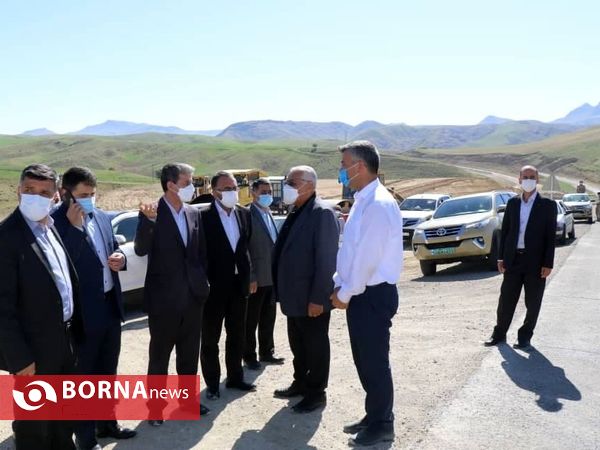 بازدید مسئولین استانی آذربایجان‌غربی از پروژه‌های شهر سرو