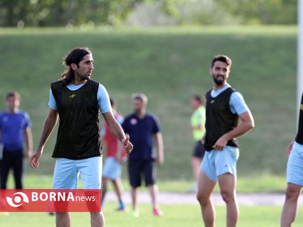 تمرینات تیم فوتبال سپیدرود رشت- مجموعه ورزشی آزادی- 2