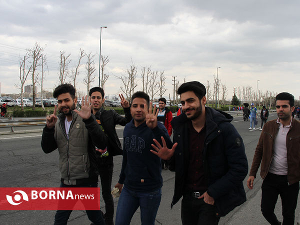 در حاشیه پیش از آغاز دربی ۸۹