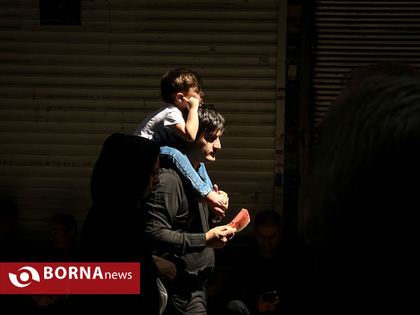 مراسم عزاداری روز عاشورای حسینی "ع" در تهران