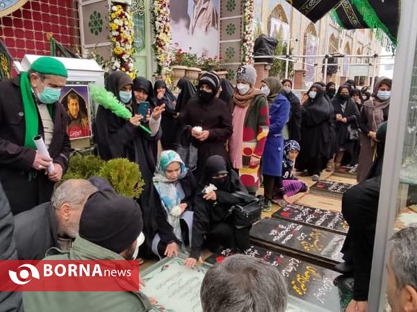 حال و هوای گلزار شهدا شهر کرمان