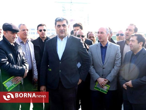 افتتاح پل تقاطع باقر آباد- تهران