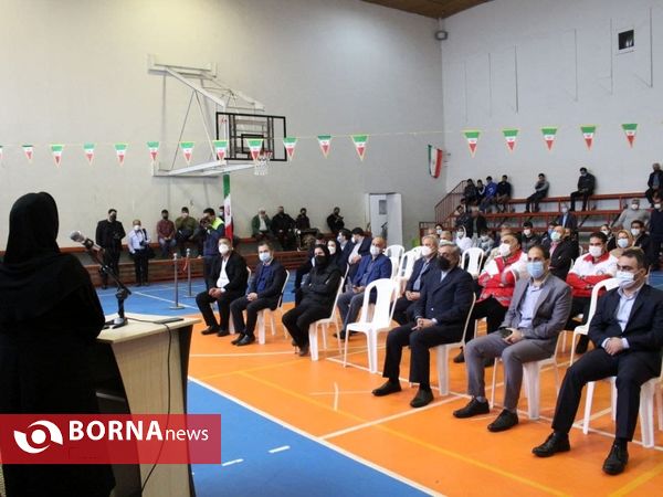 مراسم استقبال از مقام آوران مسابقات انتخابی المپیک _ بندرانزلی