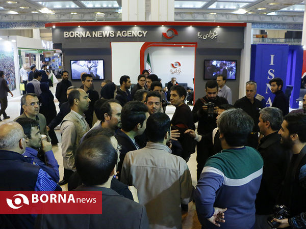 در حاشیه دومین روز نمایشگاه مطبوعات