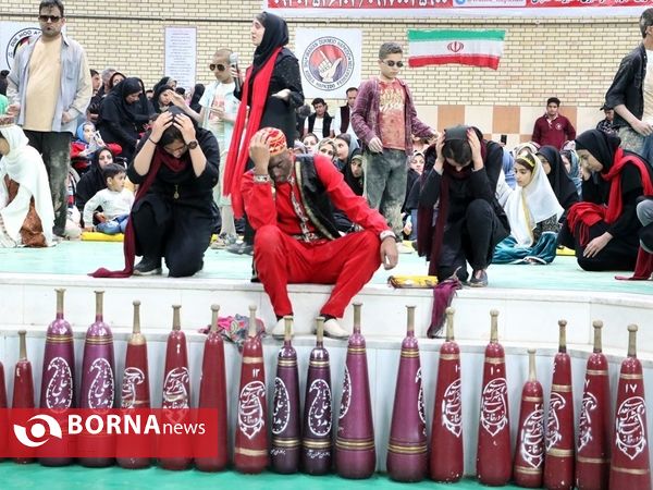 جشن همدلی در منطقه سیل زده سعدی شیراز
