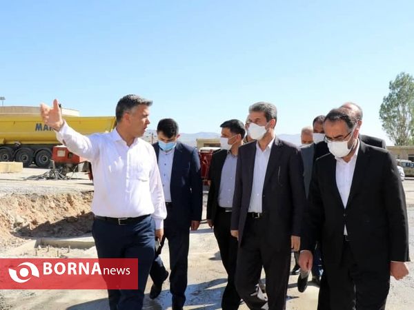 بازدید مسئولین استانی آذربایجان‌غربی از پروژه‌های شهر سرو