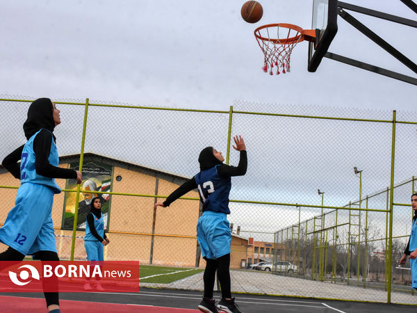 تمرینات تیم بسکتبال اکسیژن اراک