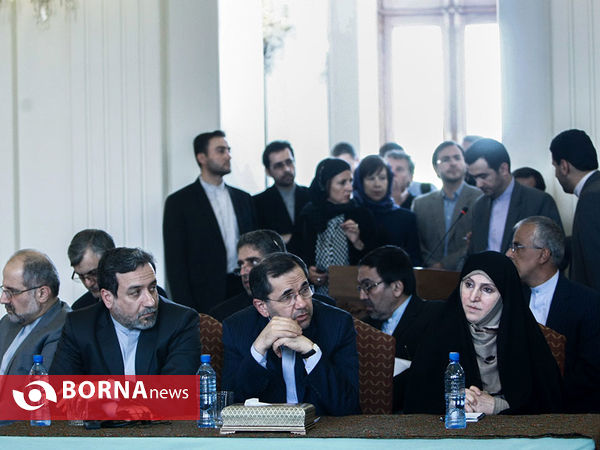 نشست خبری ظریف و موگرینی