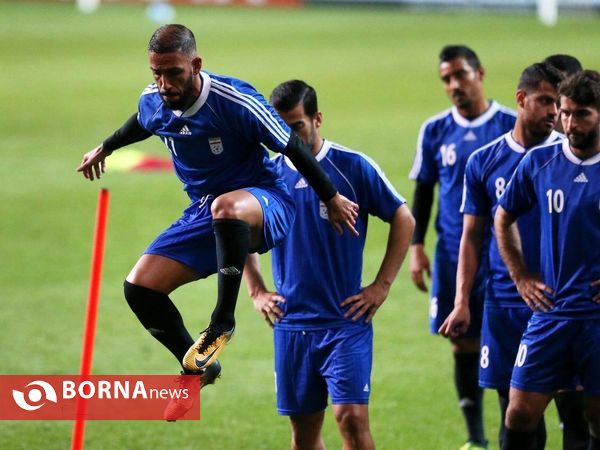 آخرین تمرین تیم ملی پیش از دیدار با کره جنوبی