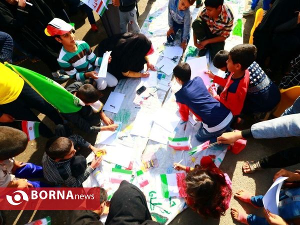 راهپیمایی 22 بهمن در منطقه آزاد اروند-آبادان