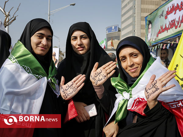 راهپیمایی 22 بهمن-خیابان نواب