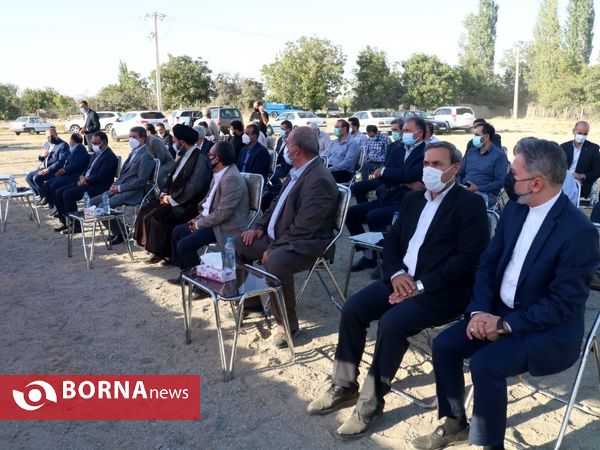 کلنگ زنی سالن ورزشی بالو