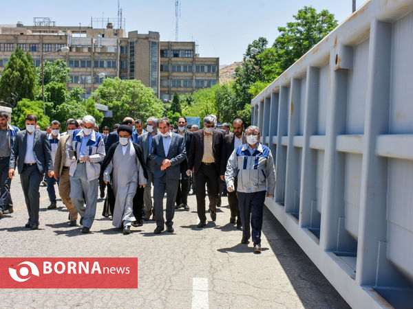 بازدید رئیس کل دادگستری استان مرکزی از واگن پارس