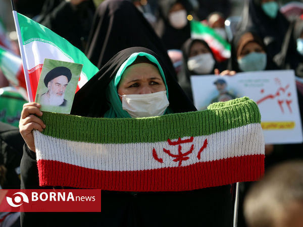 راهپیمایی خودرویی 22 بهمن در شیراز