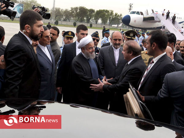 روز نخست سفر دکتر روحانی به پاکستان
