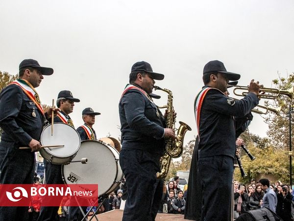 برگزاری مراسم «روز جهانی یادبود قربانیان حوادث ترافیکی»-شیراز