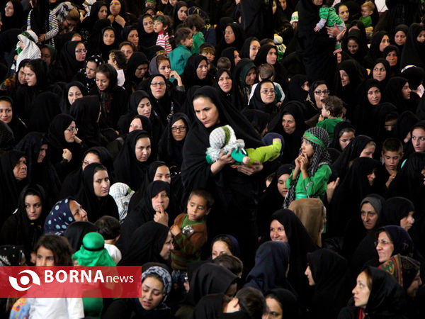 همایش شیرخوارگان حسینی در زرقان فارس