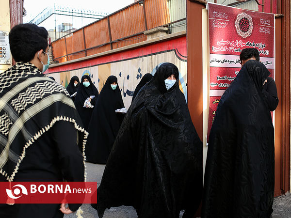 مراسم عزاداری روز عاشورا در دبیرستان دخترانه روشنگر