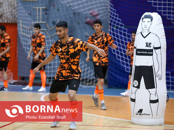 تمرینات پیش فصل تیم فوتسال آلومینیوم