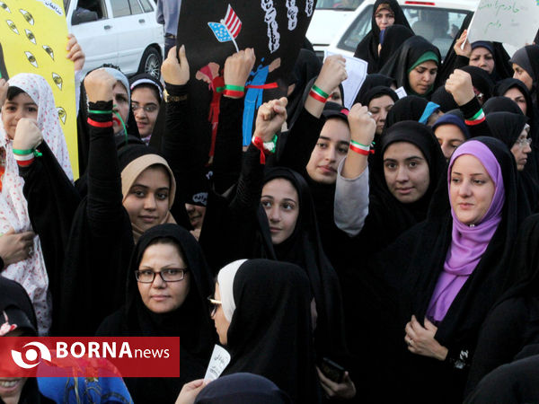 تجمع مدافعان عفاف و حجاب و حریم خانواده در شیراز