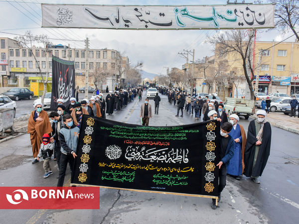 کاروان غم شهادت حضرت زهرا(س)