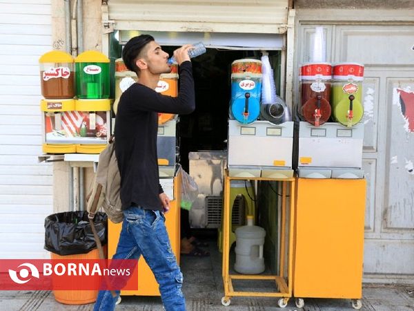 گرمای هوا در اهواز