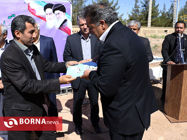 آیین کلنگ‌زنی خانه هاکی در کرمان