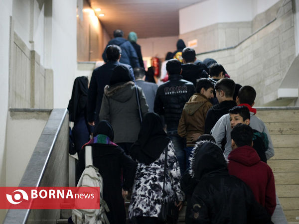 اکران فیلم (( باغ بهشت )) برای کودکان کار