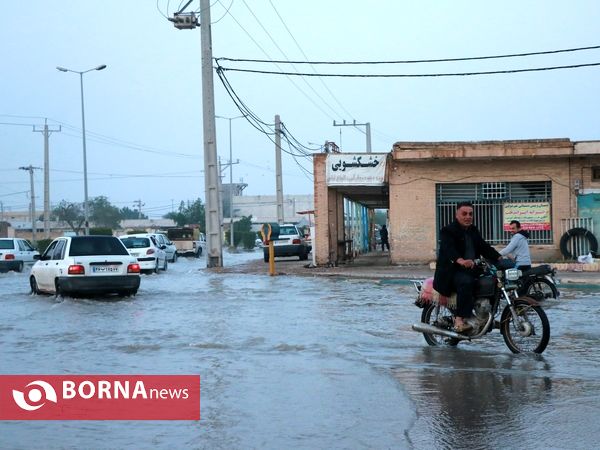 آبادان سه روز بعد از بارندگی