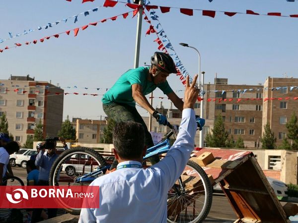 مسابقات دوچرخه سواری تریال قهرمانی کشور در مشهد