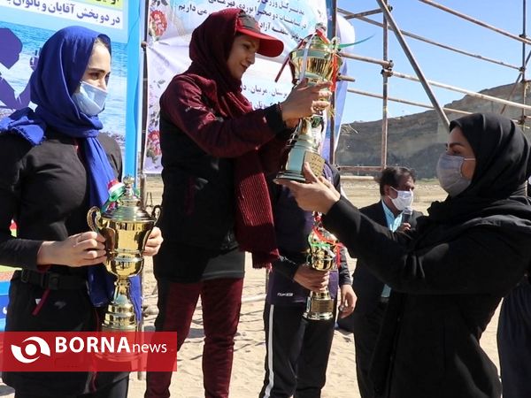 مسابقات کشوری دوی صحرانوردی زنان در چابهار