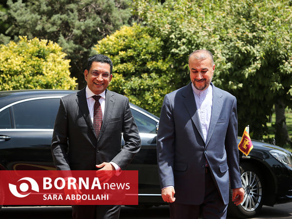 دیدار وزرای خارجه ایران و سریلانکا