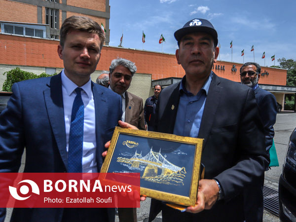 سفر وزیر توسعه اقتصادی و وزیر صنعت و تجارت استان تِوِر روسیه به استان مرکزی