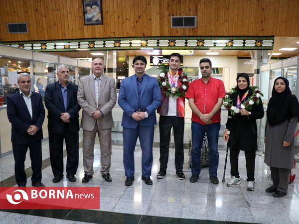 استقبال از قهرمانان گلستانی مسابقات پاراآسیایی در گرگان با حضور مدیرکل