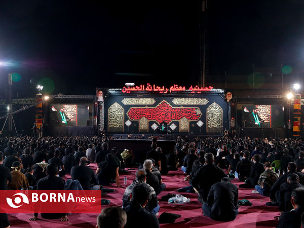 عزاداری شب  دهم محرم - هئیت ریحانه الحسین