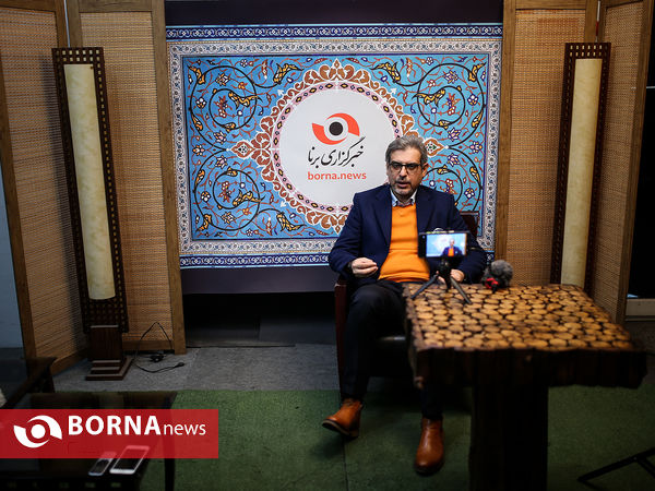 حضور آرمین زارعیان در خبرگزاری برنا