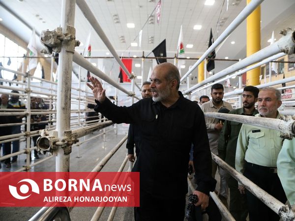 بازدید وزیر کشور از مرز بین المللی شلمچه