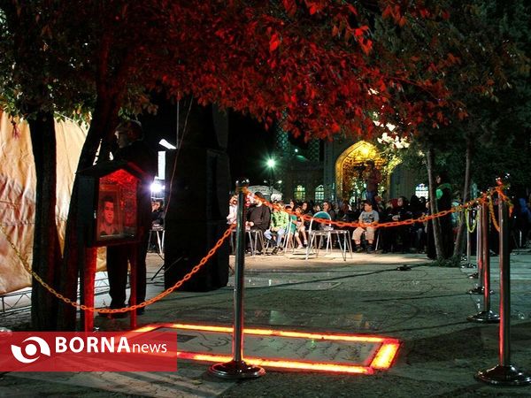 مراسم " ضیافت الهی " در امامزاده پنج تن لویزان