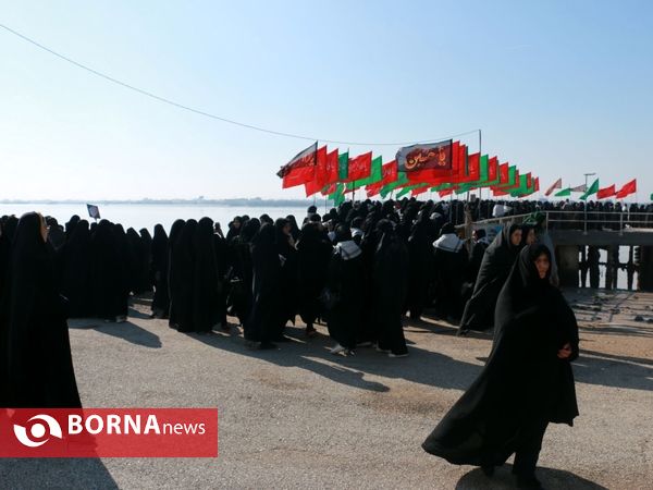 سفر قهرمانان آسیایی و پارا آسیایی راهیان نور به اروند