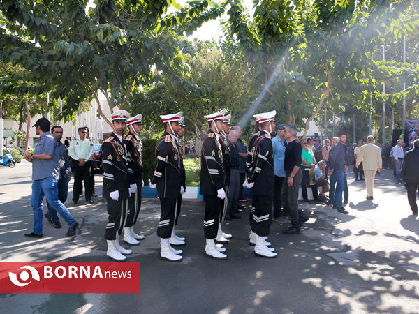 تشییع پیکر جعفر کاشانی پیشکسوت فوتبال