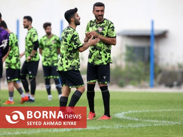 نخستین تمرین سپیدرود در ورزشگاه عضدی در سال 1402