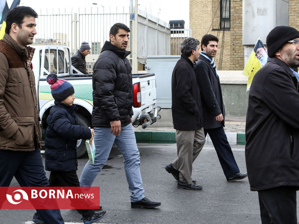 راهپیمایی روز 22 بهمن در تهران-4