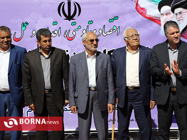 آیین کلنگ‌زنی خانه هاکی در کرمان