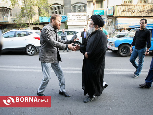 مراسم تشییع پیکر برادر سخنگوی دولت
