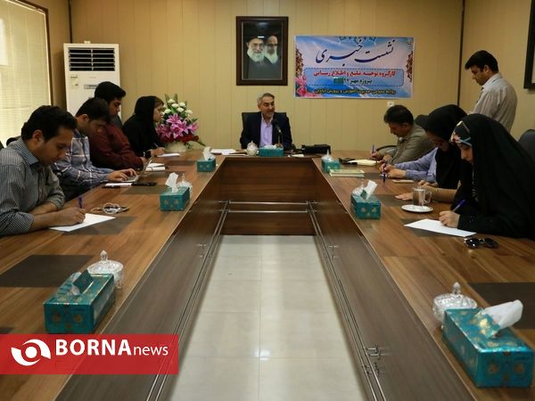 نخستین نشست خبری رئیس آموزش و پرورش آبادان