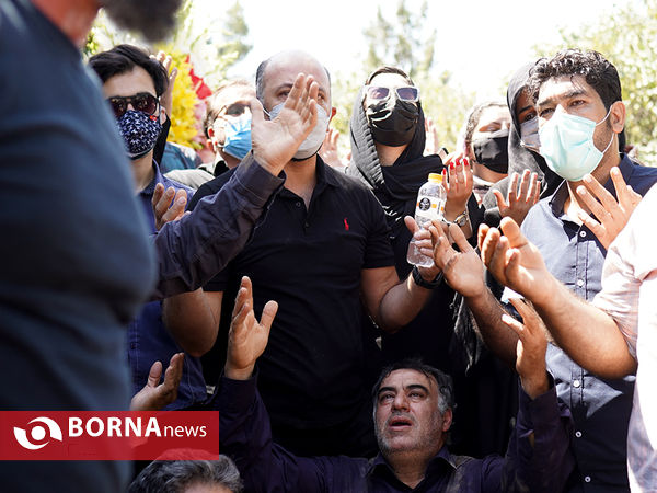 تشییع پیکر خبرنگاران ایسنا و ایرنا