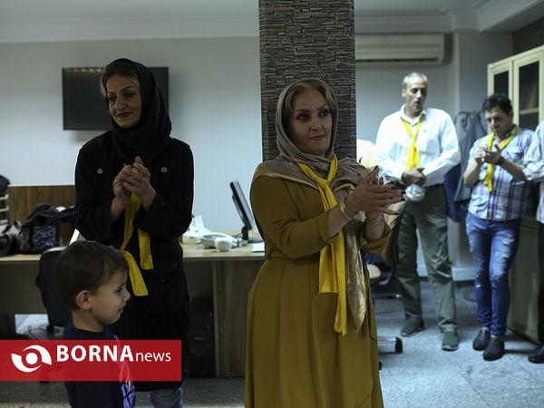 حضور اعضای « جمعیت طلوع بی نشان ها  » در خبرگزاری برنا