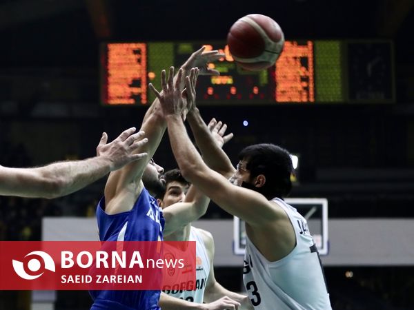 دیدار بسکتبال شهرداری گرگان - الریاضی لبنان