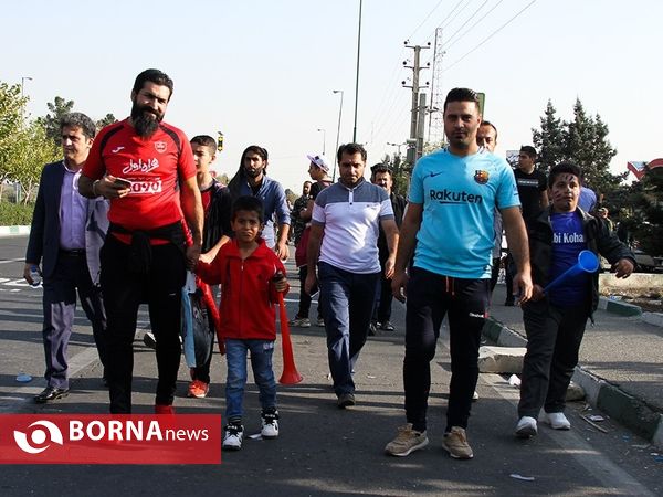 حال و هوای  اطراف  ورزشگاه آزادی قبل از دربی 85